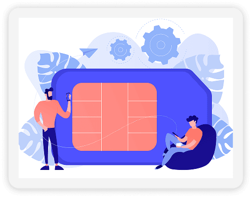 eSIM illustration